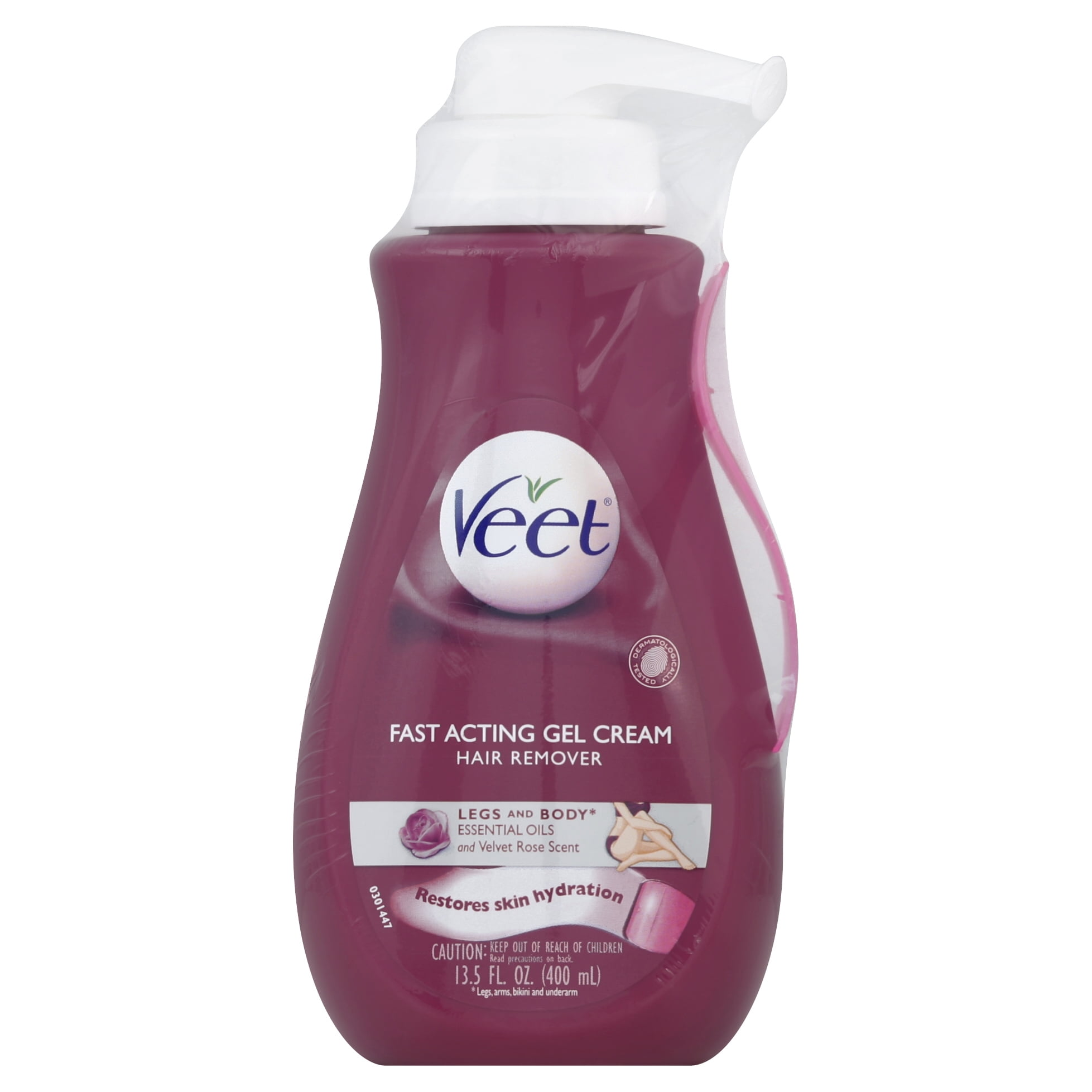 Veet Gel Remover Cream with 13.5 Ounce - Walmart.com