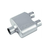 Street Flow Muffler 2.5DUAL 2.25OUT 7BODY