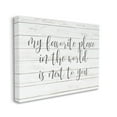 thumbnail image 3 of Stupell Industries Favorite Place is Next To You Romantic Phrase, 40 x 30,Design by Kim Allen, 3 of 5