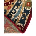 thumbnail image 4 of Unique Loom Outdoor Modern Collection Area Rug - Aura (4' 1" Round Multi/Brown), 4 of 9