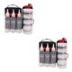 thumbnail image 1 of Toystoory Portable Camping Spice Jars Set Sauce Organizer Bottles Storage for Picnic Escribe un 2piezas, 1 of 1