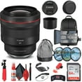 thumbnail image 1 of Canon RF 85mm f/1.2L USM DS Lens (3450C002) + Filter Kit + BackPack + More, 1 of 6