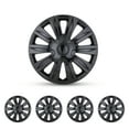 thumbnail image 2 of (4 Pack)16 inch Universal Wheel Rim Cover Hubcaps Snap on Car Truck Fit R16 Tire-Black Lacquer, 2 of 9