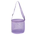 thumbnail image 1 of AMERTEER Seashell Mesh Tote Bags Outdoor Play Round Adjustable Shoulder Large Capacity Zipper Foldable Toys Beach Bag, 1 of 14