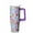 Purple, variant on 30 Oz Merry Christmas Tree Tumbler With Handle, Coffee Travel Cup, Winter Holiday Gift