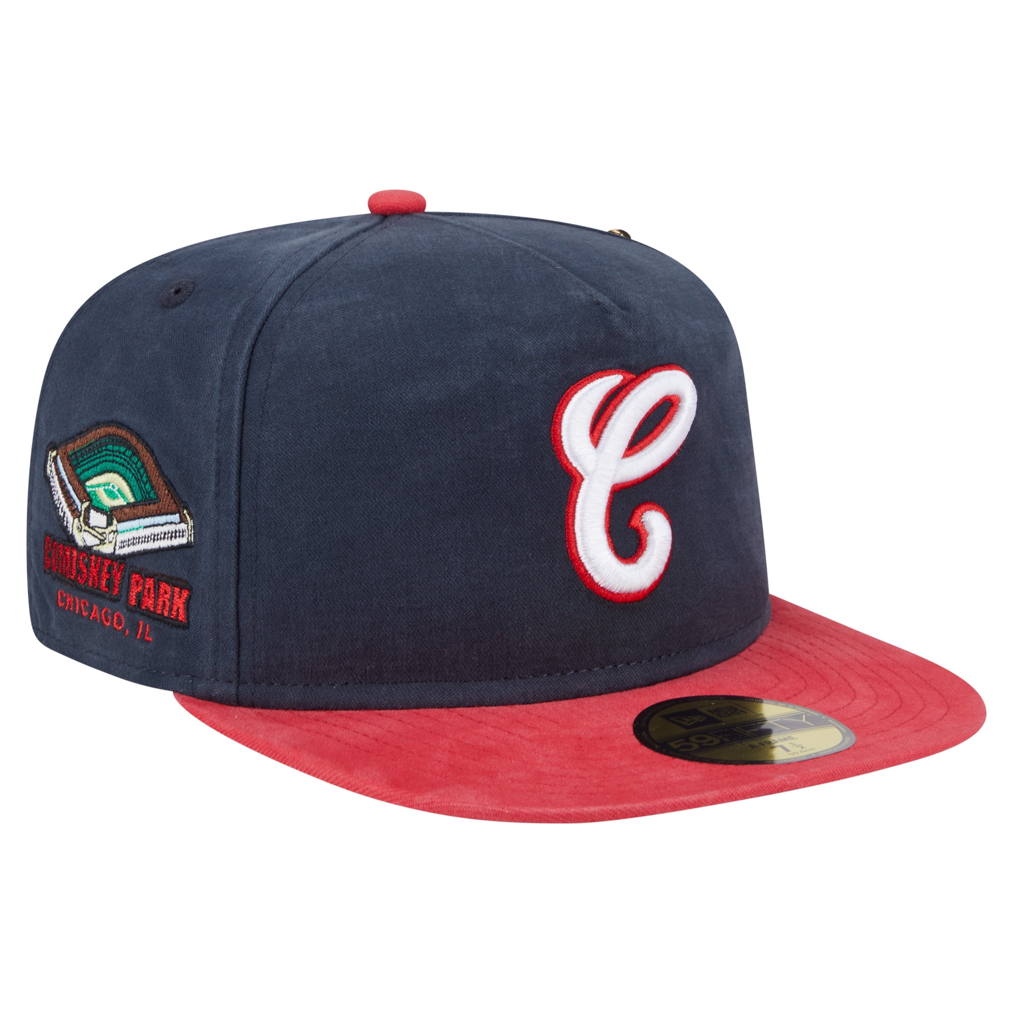 Casquette New Era MLB St Louis Cardinals – Rouge/Marine, Taille 7, édition Authentique Collection