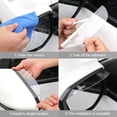 thumbnail image 4 of 2PCS Car Rear View Mirror Rain Visor Guard, Carbon Fiber Car Side Mirror Rain Eyebrow, Waterproof Auto Mirror Rain Visor Smoke Guard, Universal for Cars, Truck and SUV,Transparent, 4 of 7