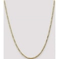 thumbnail image 2 of 14K Yellow Gold Jbsp's 2.75mm Flat Figaro Chain (22 X 2.75) Made In South Africa 7073-22, 2 of 5