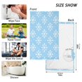 thumbnail image 6 of Yayeee 100% Cotton Hand Towels for Bathroom 16" x 28" Soft Absorbent Kitchen Towel, Snowflake Pattern, 6 of 7