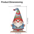 thumbnail image 2 of Diamond Art Painting Kit, Fat Gnome DIY Desktop Decoration Diamond Art Ornament, Special Shape Diamond for Decorating Home Office Desktop, 2 of 7