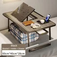 thumbnail image 1 of Foldable Laptop Desk for Bed with 6 Gear Adjustable Height Stand, Lap Table, Breakfast Tray, Writing Desk with Drawer for Working and Gaming, 1 of 5