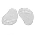 thumbnail image 1 of Sandal Toe Protector, Transparent Flip Flop Toe Guard Easy To Clean Pressure Relief Butterfly Pattern 1 Pair Abrasion Resistant  for Daily Use, 1 of 7