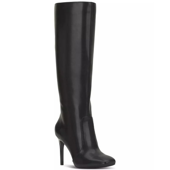 I.N.C. International Concepts Women's Black Smooth Videl Boots, Size 10.5M