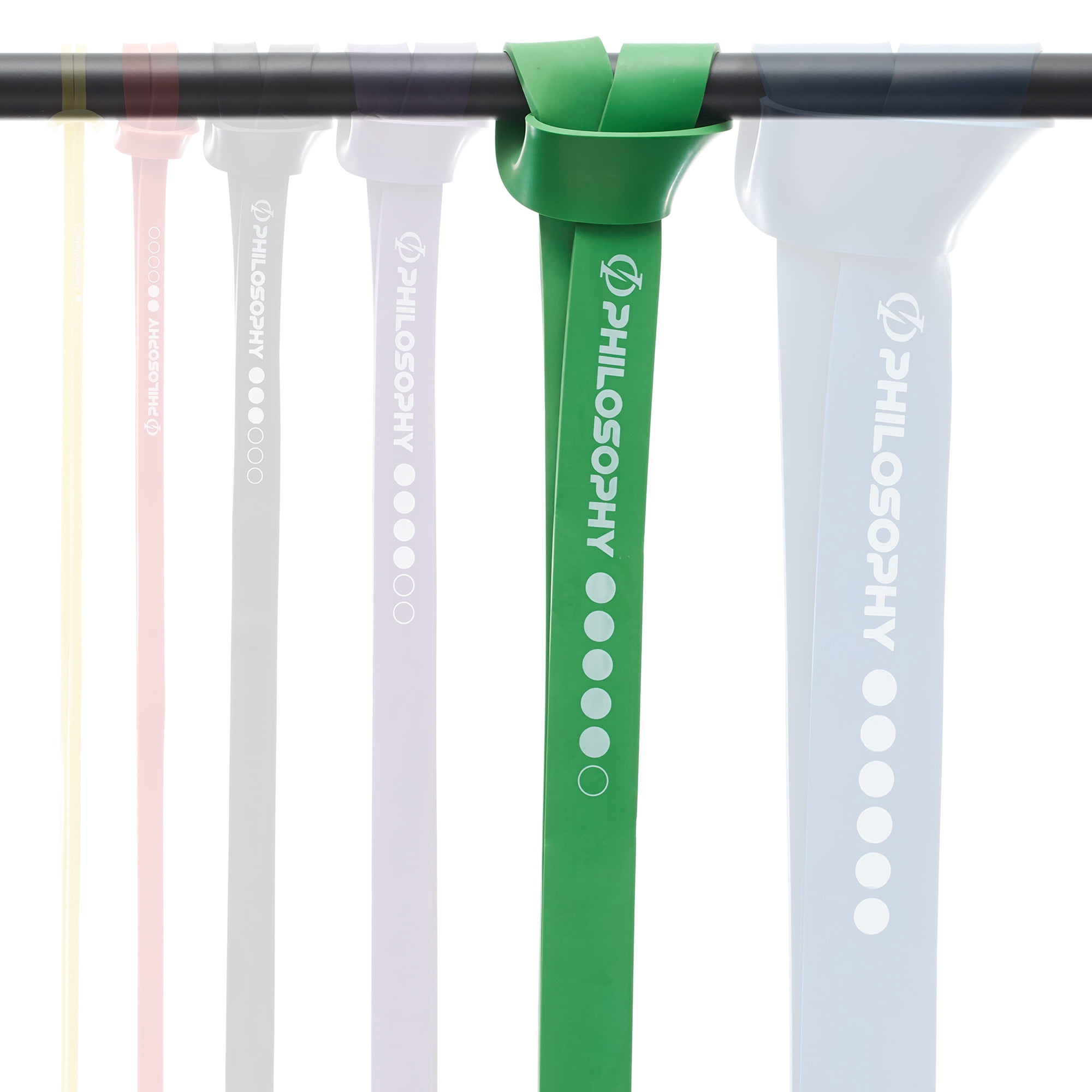 Philosophy Gym - Resistance Band - 1-3/4" (120-175 lbs), Green