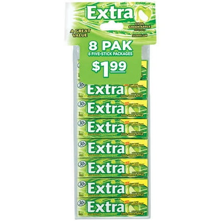 Wrigley Extra 8pk Cool Green Apple