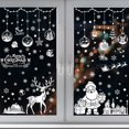 thumbnail image 5 of Twfbrm Christmas Stickers Snowflakes Window Clings for Glass Windows 9 Sheets Christmas Window Decals Snowflakes Christmas Decorations Christmas Window Stickers, 5 of 6