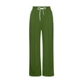 thumbnail image 5 of Girls Pants Size 10-12 Wide Leg Girls Sweatpants Kids Soft Athletic Lounge Joggers Elastic Waist Casual Trousers Pants Cute Clothes for Teen Girl, 5 of 5