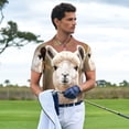 thumbnail image 3 of Fuzoiu Cute Alpaca in Daze Print Men's Polo Shirts Short Sleeve,Golf Shirts for Men,Mens Golf Shirt Moisture Wicking Quick-Dry-X-Large, 3 of 6