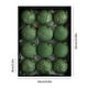 thumbnail image 3 of Adornos navideños, adornos navideños, regalos navideños, bolas navideñas antiguas de 8 cm, adorno decorativo para árbol de Navidad, bolas navideñas de PVC, 3 of 9
