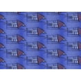 thumbnail image 1 of Ahgly Company Indoor Rectangle Patterned Light Slate Blue Area Rugs, 3' x 5', 1 of 6