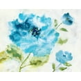 thumbnail image 2 of Nan 24x20 Gold Ornate Wood Framed with Double Matting Museum Art Print Titled - Softly Blue, 2 of 4