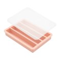 thumbnail image 1 of Wosthever Molde reutilizable para hacer cubitos de hielo en la cocina, con tapa transparente, de silicona, para botellas de cola. Cocina y Comedor rosa, 1 of 6