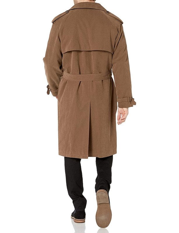 London Fog - Iconic Trench - Khaki, 44L - Walmart.com