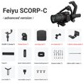 thumbnail image 1 of FeiyuTech oficial Feiyu SCORP-C estabilizador de cardán de mano de 3 ejes empuñadura para cámara DSLR Sony/Canon/Nikon con carga de 2,5 kg Tan Jianjun unisex, 1 of 2