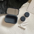 thumbnail image 5 of Contact Lens Case Portable Travel Storage Box with Double Lens Holders and Solution Slot for Daily Use and On-the-Go, 5 of 6