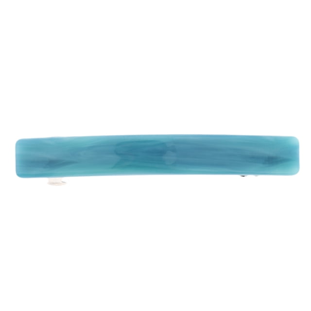 Pasador de Pelo Estilo Francés Sunnimix Clip de Primavera Estampado para Mujer Azul Talla Única
