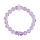 thumbnail image 1 of Pulsera redonda de amatista y calcedonia blanca para mujer de 9 mm, 1 of 2