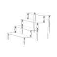 thumbnail image 4 of Acrylic Display Stand Collectibles Display Stand Jewelry Display Riser Shelf for 40cm, 4 of 9