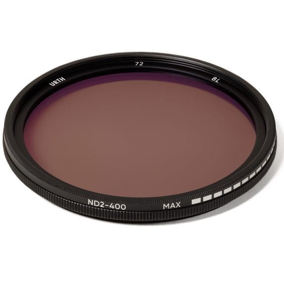 Urth 72mm Circular Variable ND2-400 1-8.6 Stop Lens Filter