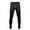 Black, variant on HUJlwoi Mens Leggings Lightheight Slim Fit Base Layer Casual Comfortable Tights Breathable Workout Running Trousers M-XXXL