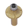 thumbnail image 5 of Marble 31mm Dia Bullnose Diamond Profile Wheel Router Bit, 5 of 5