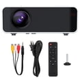 thumbnail image 2 of Proyector LED ANGGREK HD Compatible con Interfaz dual USB VGA auriculares, 2 of 8