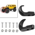 thumbnail image 4 of segolike 2Pcs RC Trailer Hook Upgrade Tow Shackle Hook for Axial SCX24 Modification Black, 4 of 9