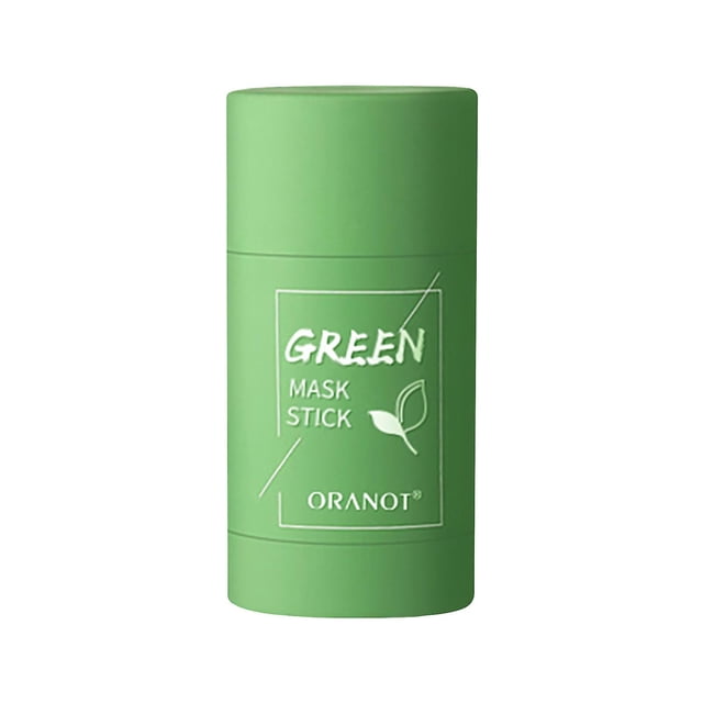 Máscara en barra HUOGUO, aceite purificador de té verde, antiacné