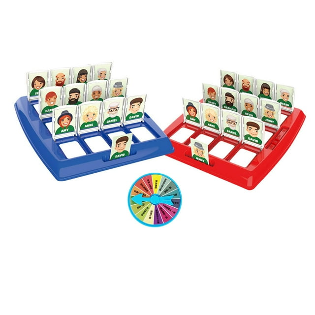 Juego de adivinar quién, juego de mesa familiar, novedoso juego de batalla interactivo, juego de mesa 48 cartas