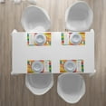 thumbnail image 4 of Ambesonne Geometric Place Mats Set of 4, Polygonal Arrangement, Standard Size, Multicolor, 4 of 4