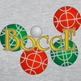 thumbnail image 3 of CafePress - Bocce1b Women's Baseball T Shirt - Womens Baseball Tee, 3 of 4