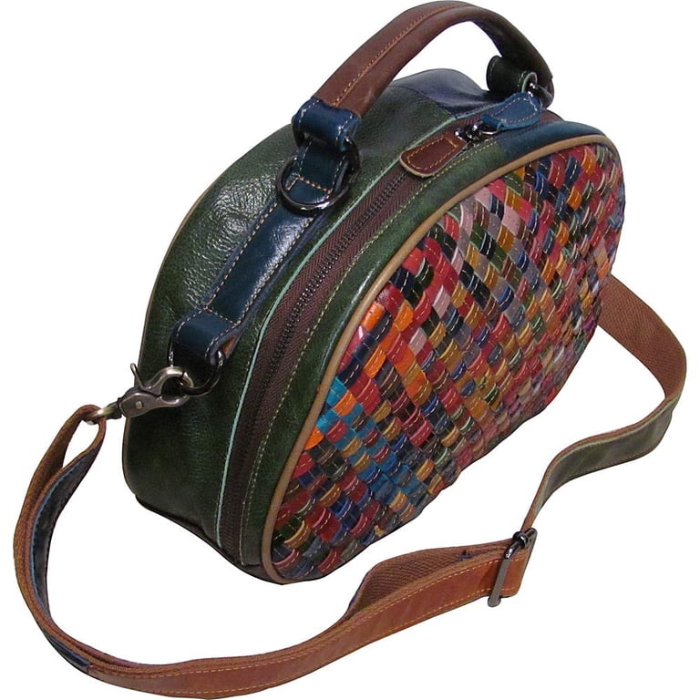 Amerileather Beckett Woven Handbag - Walmart.com display picture 1