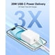 thumbnail image 2 of Cargador rápido YEAHFUN USB C de 20 W para Google Pixel 9/8/7/6/5/4, 2 of 8