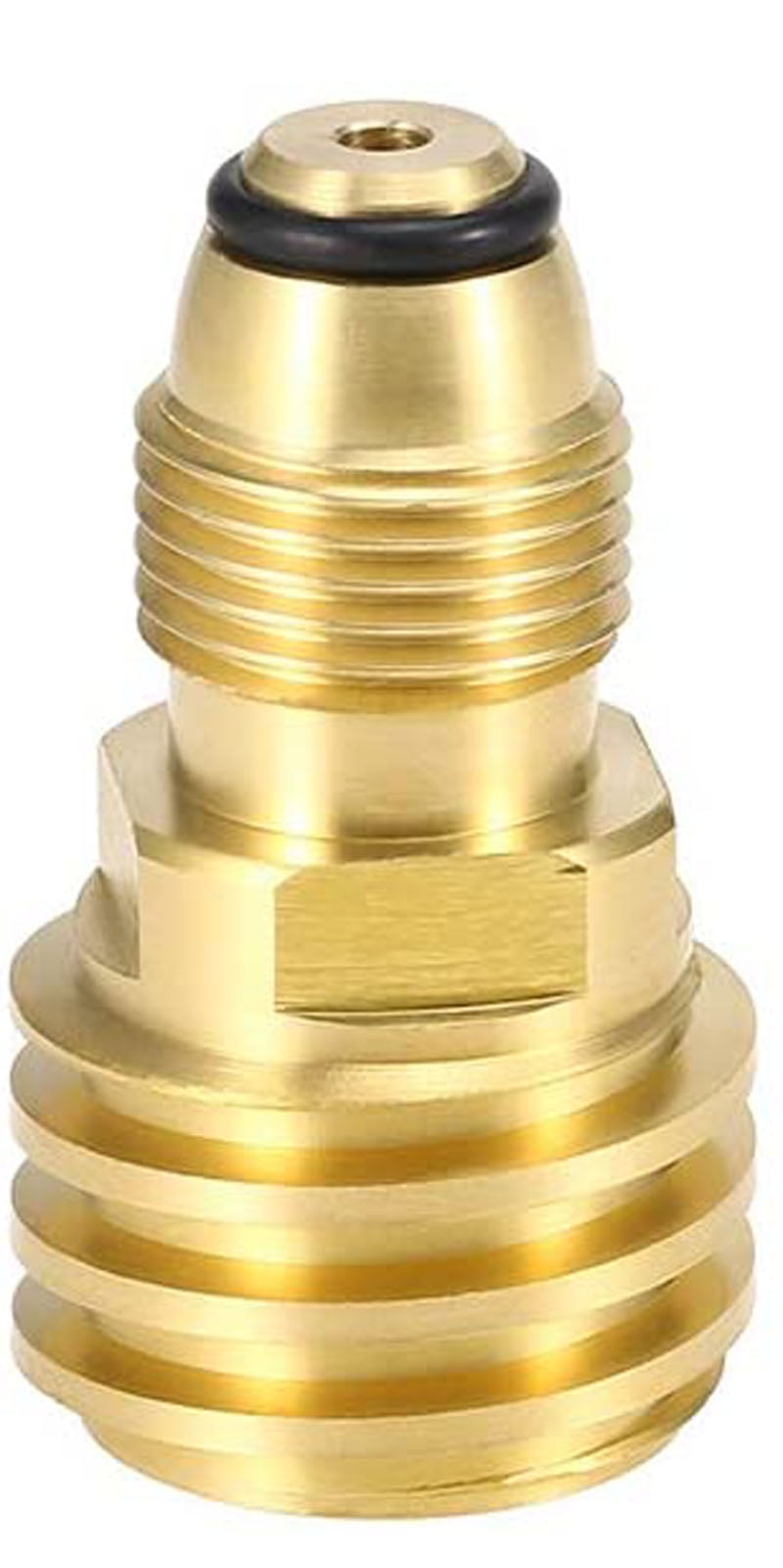 YOUHO Propane Tank Adapter Converts POL LP Tank Service Valve to QCC1