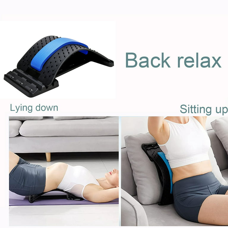 Electric Lumbar Traction Device Massager with Heat Function & Adjustable  Intensity,Electric Inflatable Back Stretcher Device,Back & Sciatica Pain  Relief Relaxation, Ideal Gifts