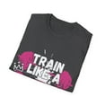 thumbnail image 5 of Gym Rat Train Like a Queen Motivational Women Teen Girl Tee, 5 of 7