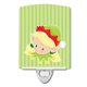 thumbnail image 1 of "Treasures Christmas Blonde Ceramic Night Light, Girl Elf Susie, Verde, 6"" x 4""" Caroline's Treasures BB8674CNL, 1 of 1