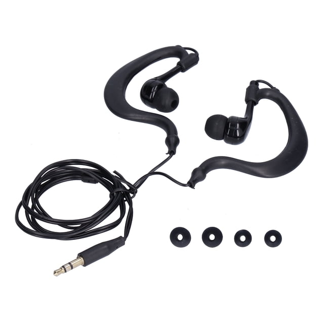 Cergrey Écouteurs à Conduction Osseuse, Écouteurs de Natation Qualité Sonore Excellente avec Bouchons d'Oreilles de Rechange pour la Course pour la Marche pour la Natation