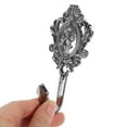 thumbnail image 6 of Masteelf Black Zinc Alloy Curtain Tiebacks with Elegant Rose Design, 9.5cm 5cm W, Perfect for Traditional Room Decor, 6 of 8