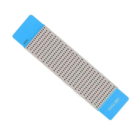 

Diamond Sharpening 2 Side Grit 360/1000 Diamond Plate Honing Hone with Handle